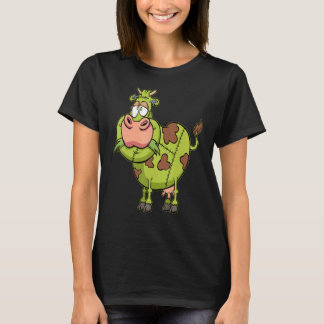 Zombie-Kuh Faules Halloween-Kostüm  Farm Tier weit T-Shirt