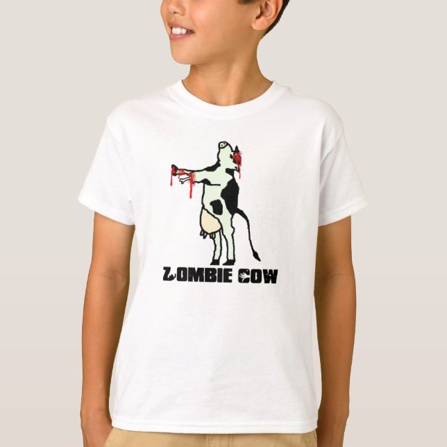Zombie-Kuh T-Shirt (Vorderseite)