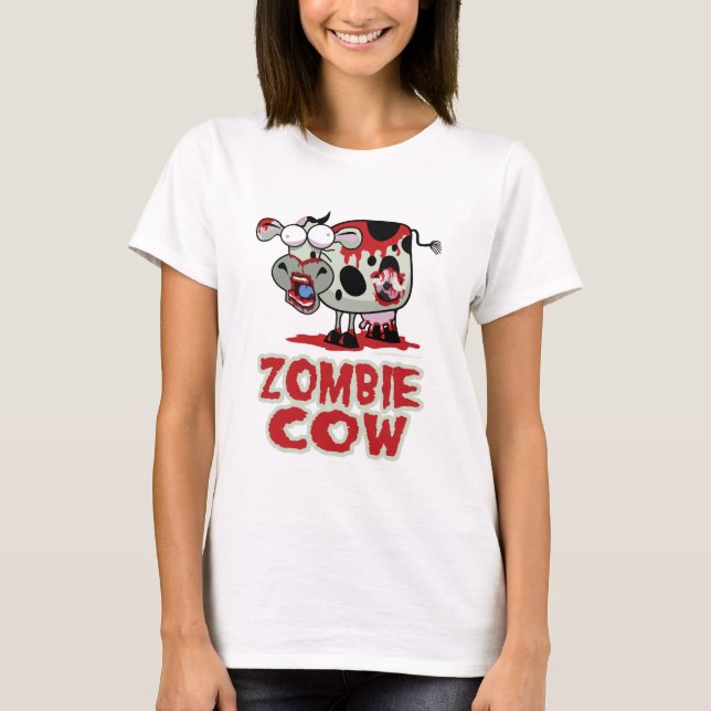 Zombie-Kuh T-Shirt (Vorderseite)
