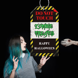 Zombie-Leckereien Halloween-Party Gunst Geschenkanhänger