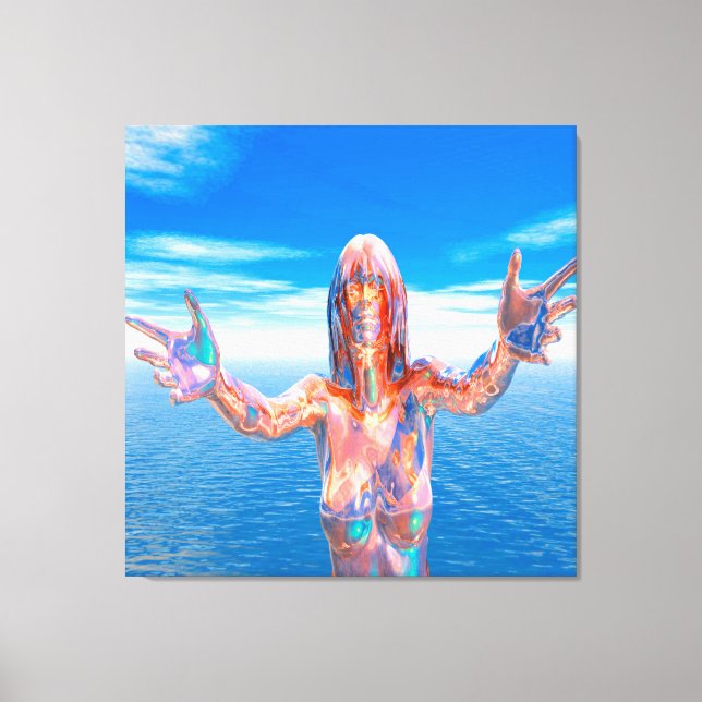 Zombie Leinwanddruck (Vorderseite)