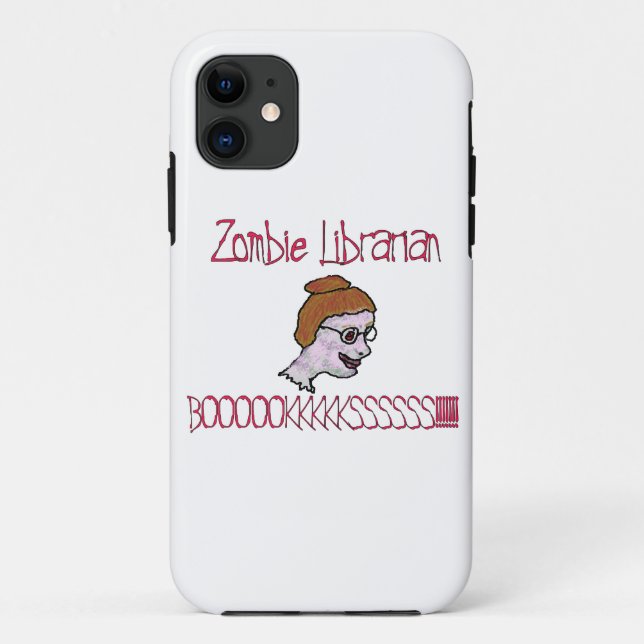 Zombie Librarian Case-Mate iPhone Hülle (Rückseite)