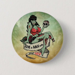 Zombie-Liebe Button