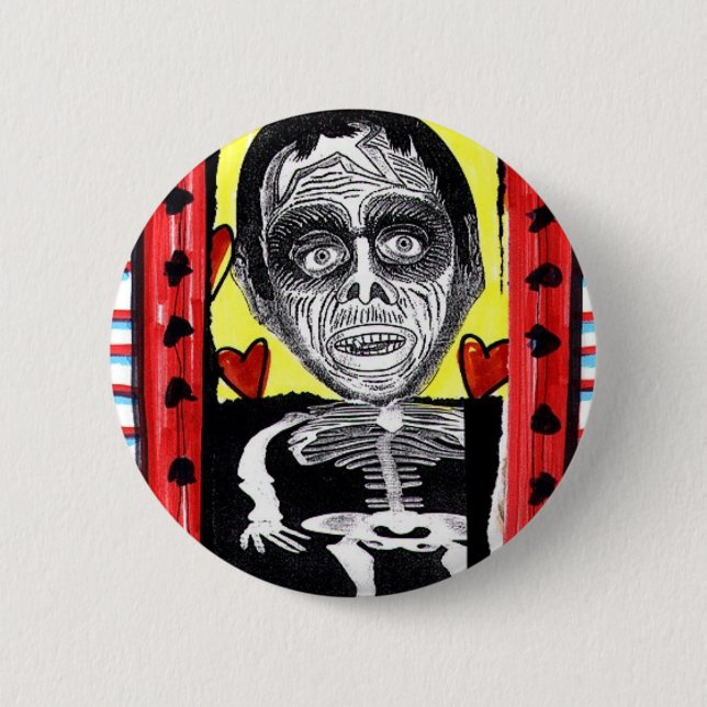 Zombie-Liebe Button (Vorderseite)