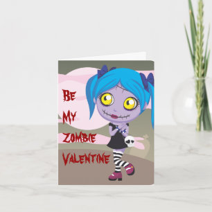 Zombie-Liebe Feiertagskarte