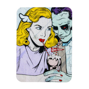 Zombie-Liebe Magnet