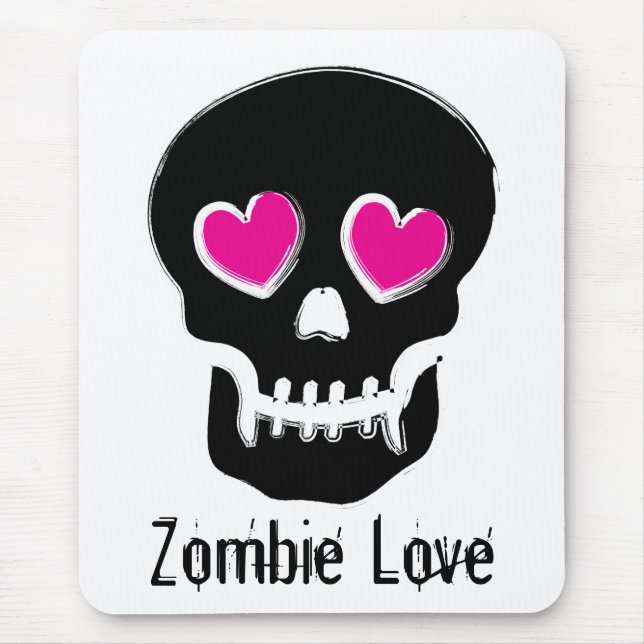 Zombie-Liebe Mousepad (Vorne)