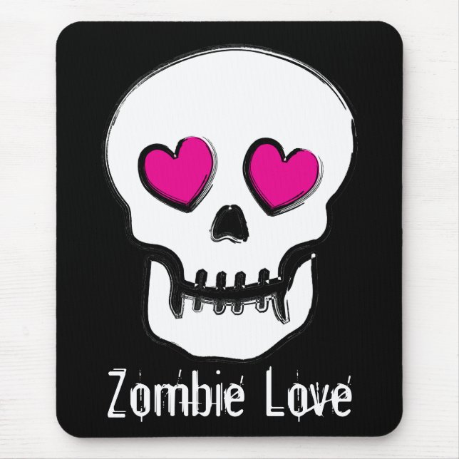 Zombie-Liebe Mousepad (Vorne)