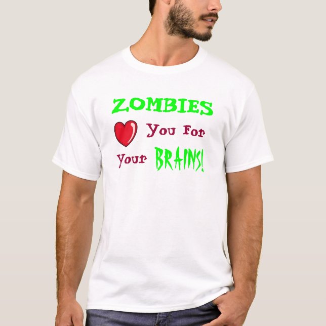 Zombie-Liebe T-Shirt (Vorderseite)