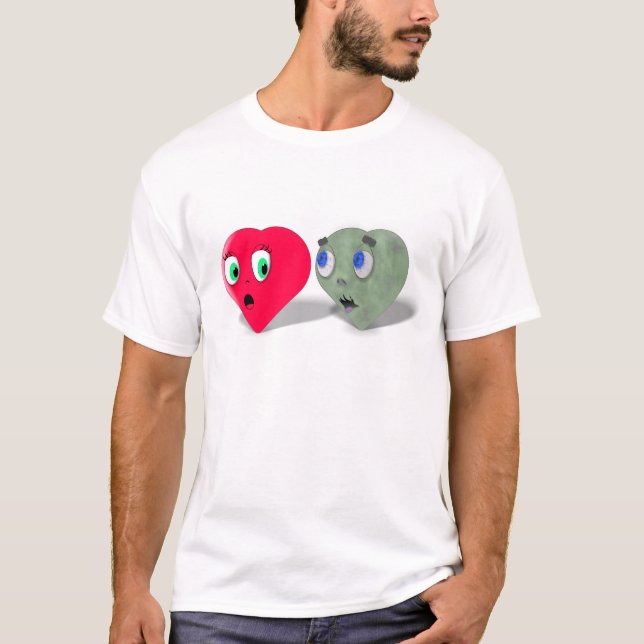 Zombie-Liebe T-Shirt (Vorderseite)