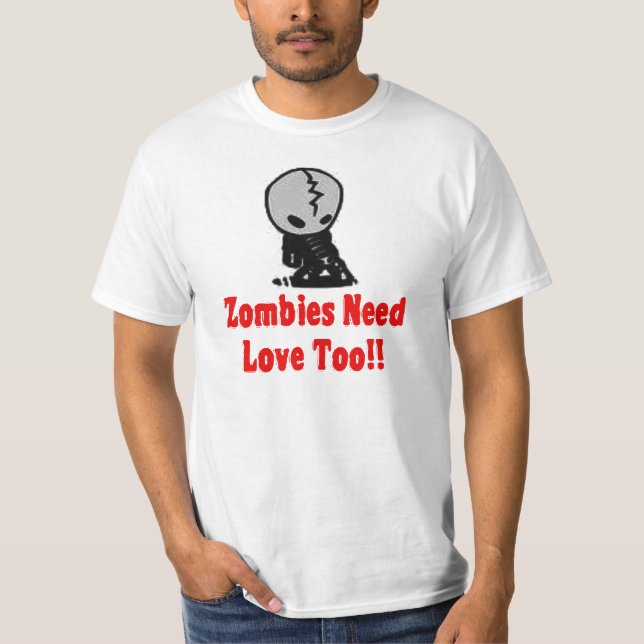 Zombie-Liebe T-Shirt (Vorderseite)