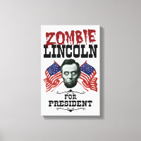 Zombie Lincoln für den Präsidenten - Funny Electio