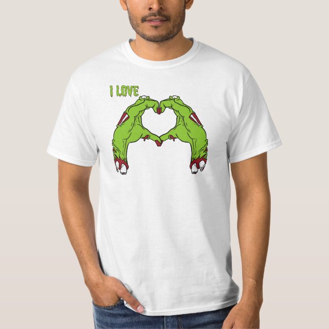 Zombie Love T-Shirt (Vorderseite)