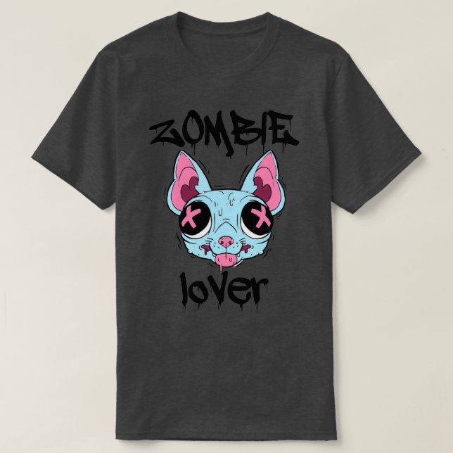 Zombie Lover iPhone Fall 1 T-Shirt (Design vorne)