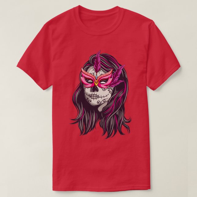 Zombie Mädchen 2 T-Shirt (Design vorne)