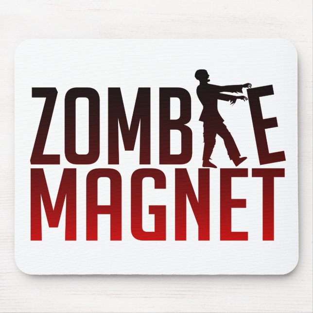 ZOMBIE MAGNET Mousepad (Vorne)