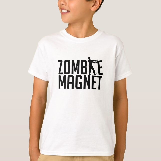 ZOMBIE MAGNET Shirt - wählen Sie Stil & Farbe (Vorderseite)