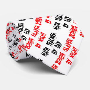 Zombie Math Teacher Krawatte