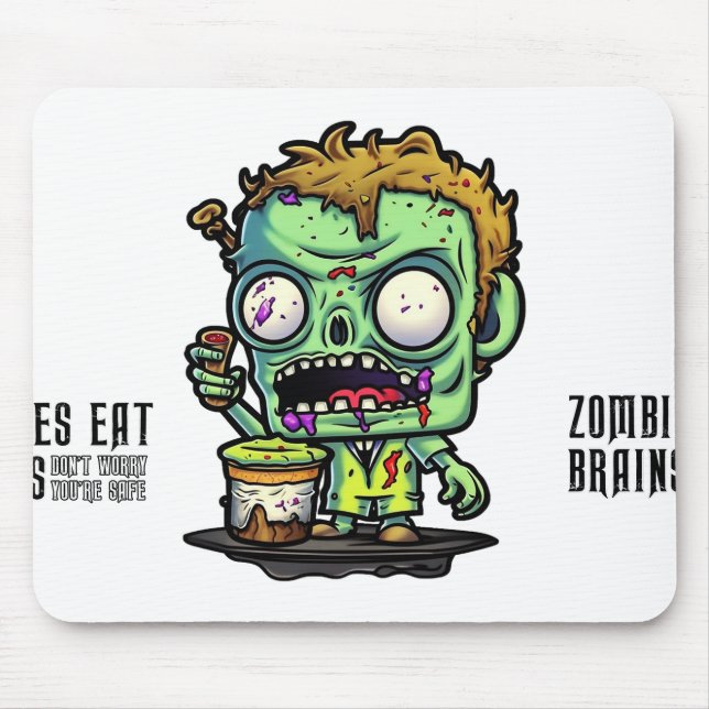 Zombie-Mauspads Mousepad (Vorne)