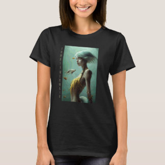Zombie-Meerjungfrau 1 Untote Horror Gothic Dark Fa T-Shirt