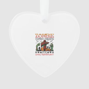Zombie Menschliche Organe Lebertransplantation Hal Ornament