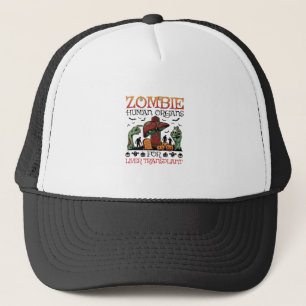 Zombie Menschliche Organe Lebertransplantation Hal Truckerkappe
