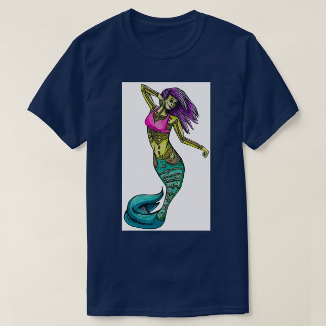 Zombie Merm T-Shirt (Design vorne)