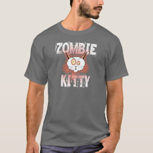 Zombie-Miezekatze T-Shirt
