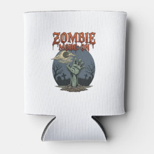 Zombie-Modus Halloween-Hand-Mond-Friedhof_1 Dosenkühler