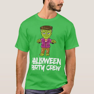 Zombie Monster Halloween Matching Costume T-Shirt