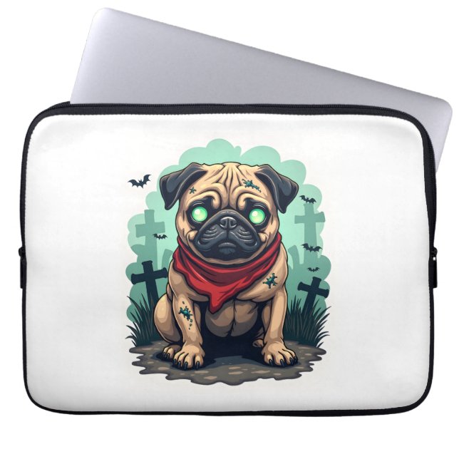 Zombie Mops Parade Laptopschutzhülle (Vorderseite)