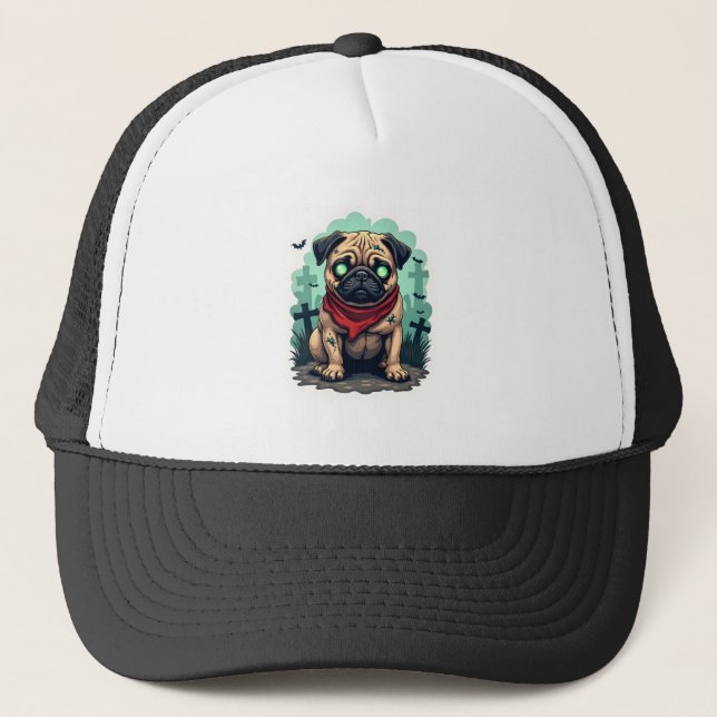 Zombie-Mops-Parade Truckerkappe (Vorderseite)