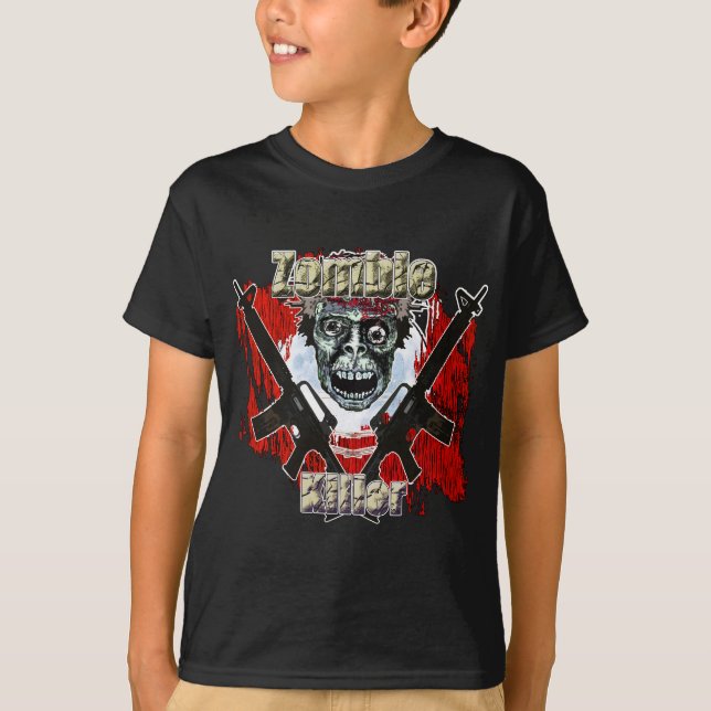 Zombie-Mörder 4 T-Shirt (Vorderseite)