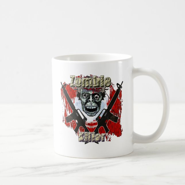 Zombie-Mörder 4 Tasse (Rechts)