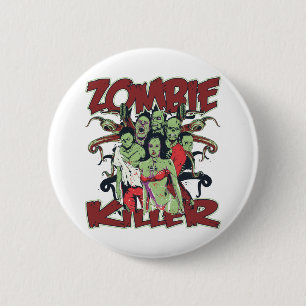Zombie-Mörder Button