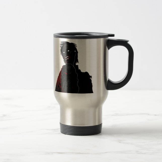 Zombie!! Mug Reisebecher (Rechts)
