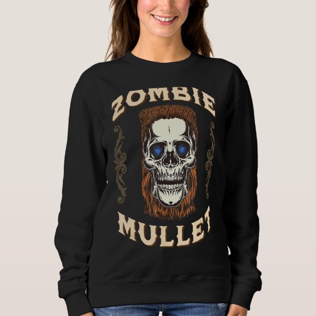 Zombie Mullet im vorderen Party im B Sweatshirt (Vorderseite)