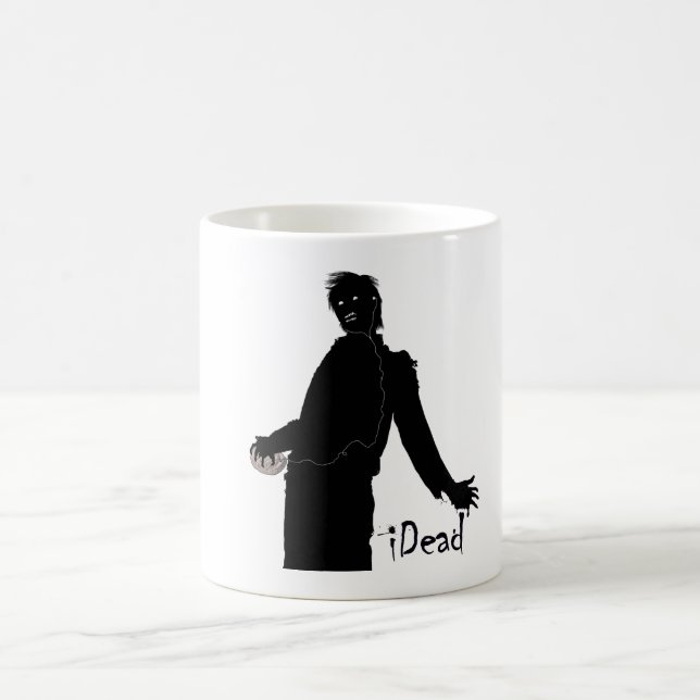 Zombie Music Kontur Kaffeetasse (Mittel)