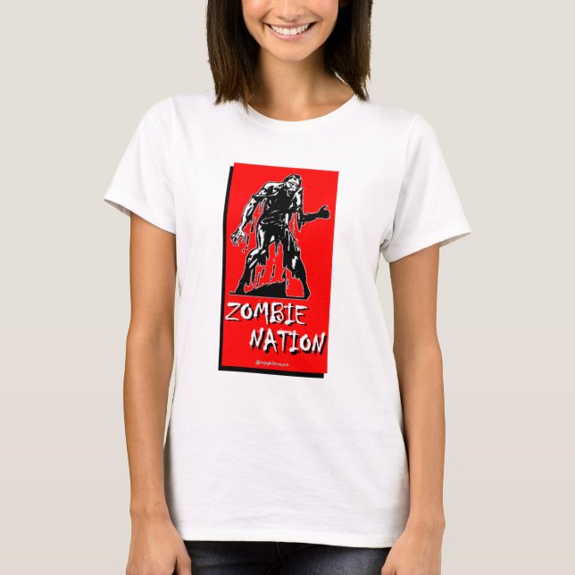 Zombie-Nations-T - Shirt (Vorderseite)