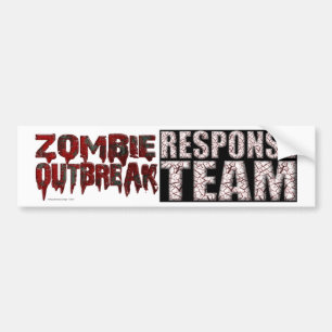 Zombie-Notfallteam Autoaufkleber