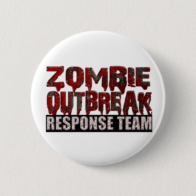 Zombie-Notfallteam Button (Vorderseite)