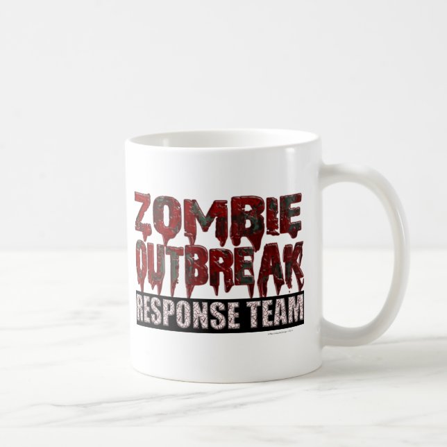 Zombie-Notfallteam Tasse (Rechts)