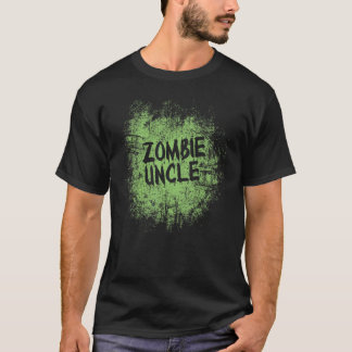 Zombie Onkel cool faul Halloween-Kostüm Zombies f T-Shirt