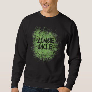 Zombie Onkel cool faules Halloween-Kostüm Zombies  Sweatshirt