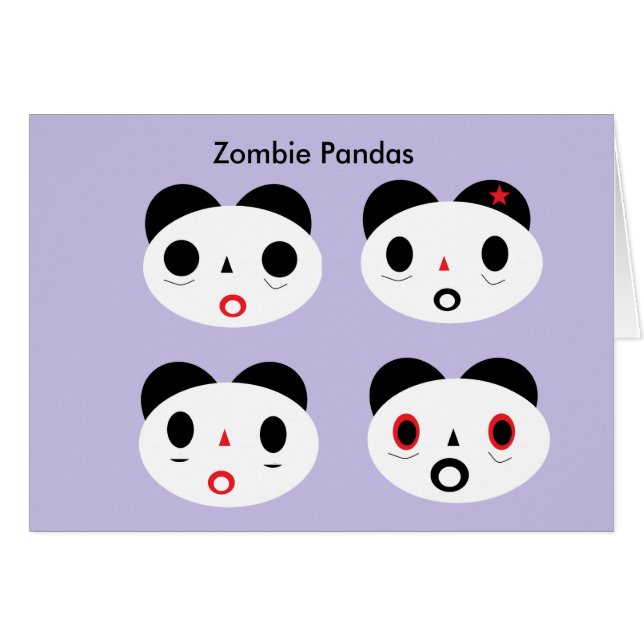 Zombie Panda hey (Vorderseite (Horizontal))