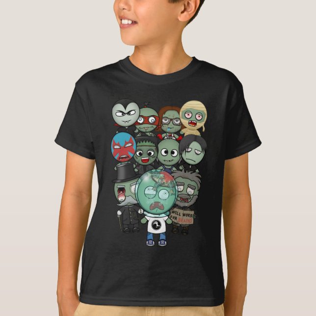Zombie-Parade T-Shirt (Vorderseite)
