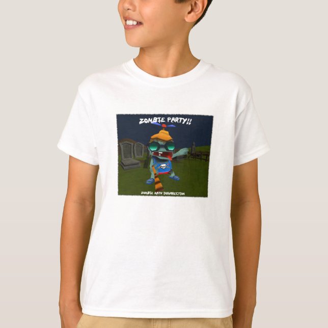 Zombie-Party T-Shirt (Vorderseite)