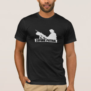 Zombie-Patrouille - auf dem Gewehr T-Shirt