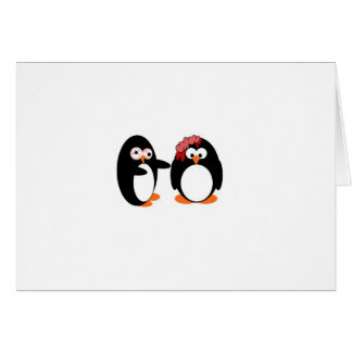 Zombie-Pinguin-Karte
