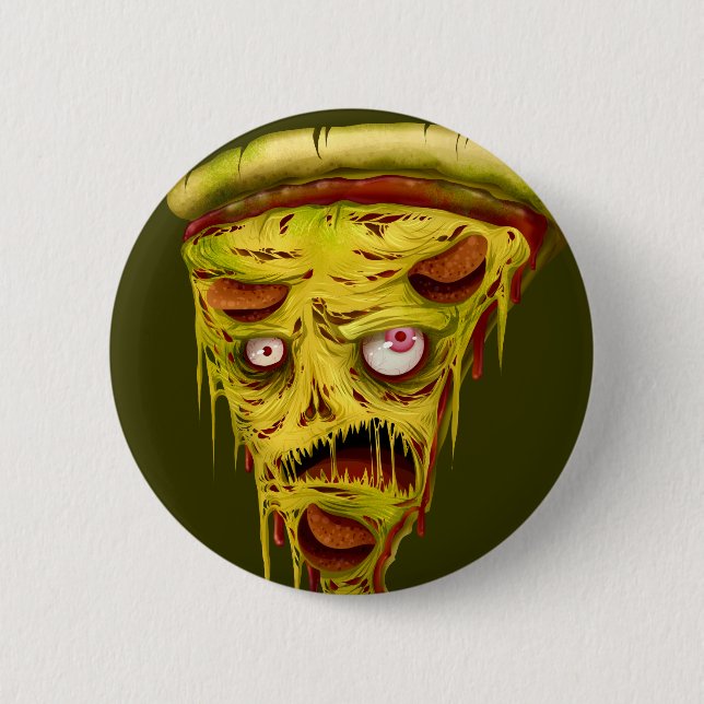 _zombie Pizza Button (Vorderseite)